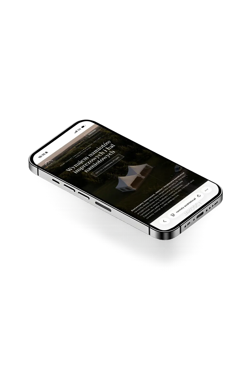 Mockup telefonu